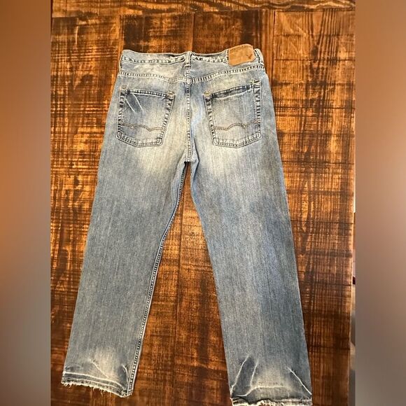 Like New- Men’s American Eagle Outfitters Loose Fit Straight Leg Jeans - Picture 2 of 5